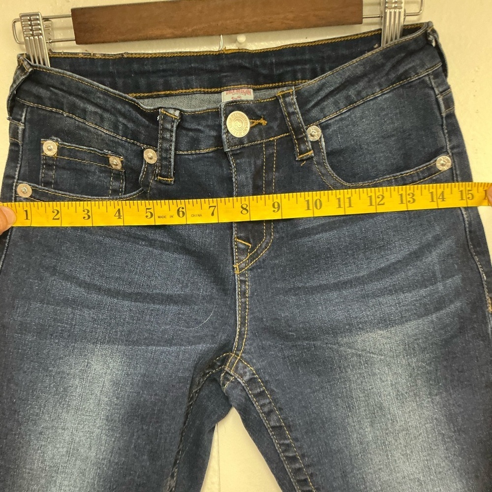 True Religion Boys Dark Wash Slim Fit Jeans - Picture 10 of 11